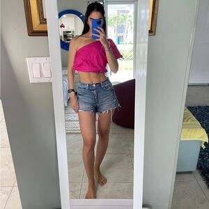 Show Me Your MuMu Mara One Shoulder Top